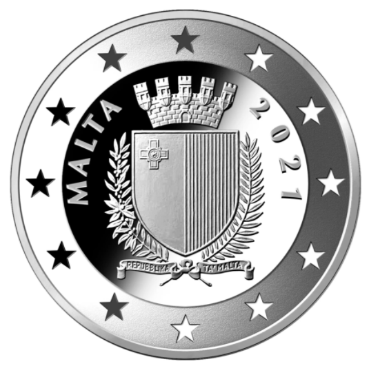 Malta 10€ 550.º Aniversario do Nascimento Albrecht Duerer Prata Proof 2021